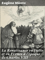 La Renaissance en Italie et en France à l'époque de Charles VIII