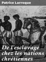 De l'esclavage chez les nations chrétiennes