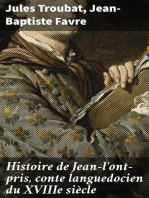 Histoire de Jean-l'ont-pris, conte languedocien du XVIIIe siècle