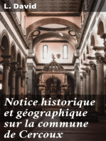 Notice historique et géographique sur la commune de Cercoux