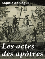 Les actes des apôtres