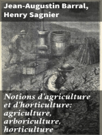 Notions d'agriculture et d'horticulture