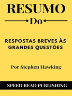 Resumo Do Respostas Breves Às Grandes Questões Por Stephen Hawking