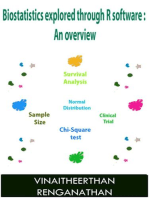 Biostatistics Explored Through R Software