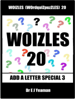 Woizles (WOrdquIZpuzzLES) 20 Add a Letter Special 3
