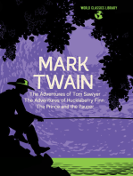 World Classics Library: Mark Twain: The Adventures of Tom Sawyer, The Adventures of Huckleberry Finn, The Prince and the Pauper