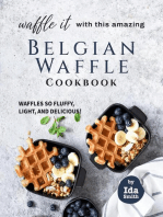 Waffle It with this Amazing Belgian Waffle Cookbook