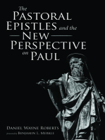 The Pastoral Epistles and the New Perspective on Paul