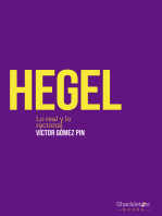 Hegel: Lo real y lo racional