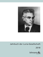 Jahrbuch der Luria-Gesellschaft 2018