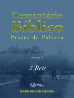 Comentário Bíblico Prazer da Palavra, fascículo 12 — 2 Reis: 2 Reis