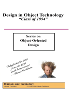 Design in Object Technology: "Class of 1994"