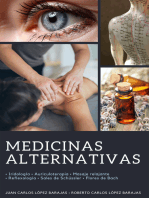 Medicinas alternativas: Iridología, auriculoterapia, masaje relajante, reflexología, sales de Schüssler, flores de Bach