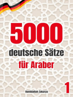 5000 deutsche Sätze für Araber