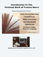 Introduction To The Fictional Work of Yvonne Marrs