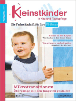 Mikrotransitionen mit den Jüngsten gestalten - drinnen & draußen: Themenheft Kleinstkinder in Kita und Tagespflege