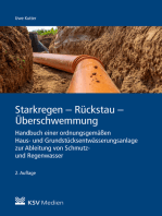 Starkregen - Rückstau - Überschwemmung