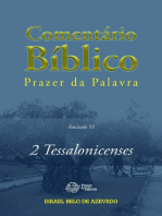 Comentário Bíblico Prazer da Palavra, fascículo 53 — 2 Tessalonicenses: 2Tessalonicenses