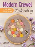 Modern Crewel Embroidery: 15 Fresh Samplers Stitched with Wool