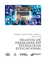 Relatos de Pesquisas em Tecnologia Educacional