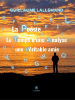 La poésie le temps d’une analyse une véritable amie: Recueil