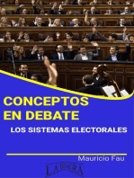 Conceptos en Debate. Los Sistemas Electorales: CONCEPTOS EN DEBATE