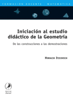 Iniciación al estudio didáctico de la Geometría