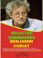 Benjamin Coriat: Selected Summaries: SELECTED SUMMARIES