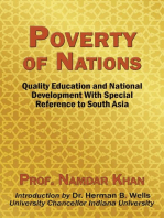 Poverty of Nations: Quality Education and National Development with Special Reference to South Asia