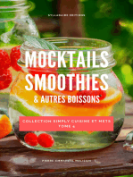 Mocktails Smoothies et Autres Boissons