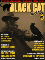 Black Cat Weekly #1: Mystery and Science Fiction Novels and Short Stories