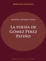 La poesía de Gómez Pérez Patiño