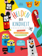 Helden der Kindheit – Das Bastelbuch: Die beliebtesten Trickfiguren und Superhelden zum Basteln und Spielen – Mit bebilderten Schritt-für-Schritt-Anleitungen für Kinder ab 4 Jahren