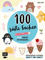 100 süße Sachen– Mein Kawaii-Zeichenkurs: Supereinfach zeichnen Schritt für Schritt