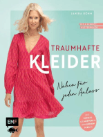 Traumhafte Kleider – Nähen für jeden Anlass: Von elegant bis casual: Alle Modelle aus Webware in den Größen 34–44 – Mit 6 Schnittmusterbogen