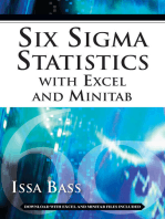 Six Sigma Statistics with EXCEL and MINITAB