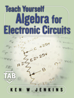 Teach Yourself Algebra for Electronic Circuits