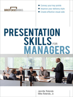 Presentation Skills For Managers
