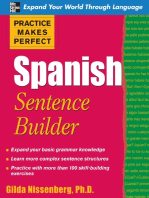 Practice Makes Perfect Spanish Sentence Builder