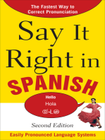 Say It Right in Spanish