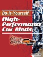 Do-It-Yourself High Performance Car Mods: Rule the Streets