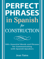 Perfect Phrases in Spanish for Construction: 500 + Essential Words and Phrases for Communicating with Spanish-Speakers