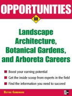 Opportunities in Landscape Architecture, Botanical Gardens and Arboreta Careers