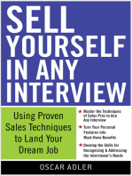 Sell Yourself in Any Interview