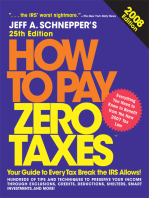 How to Pay Zero Taxes, 2008