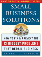 Small Business Solutions: How to Fix and Prevent the 13 Biggest Problems That Derail Business