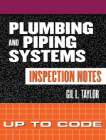 Plumbing and Piping Systems Inspection Notes