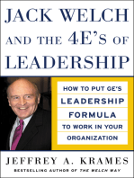 Jack Welch and the 4E's of Leadership (PB): How to Put GE's Leadership Formula to Work in Your Organizaion