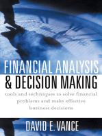Financial Analysis and Decision Making
