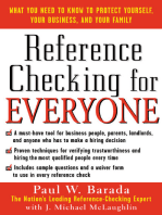 Reference Checking for Everyone